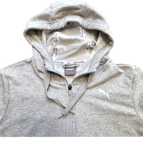 Puma Full Zip Logo Hoodie XL (Child) - Picture 5 of 12